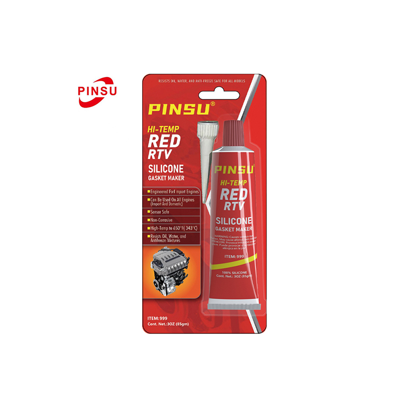Высокотемпературная стойкая силиконовая прокладка PINSU-RTV - водонепроницаемый герметик автомобильного/промышленного класса