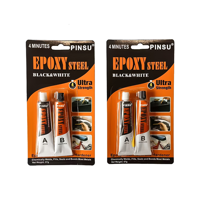 Высокопрочный эпоксидный клей PINSU AB - промышленный класс для металла, пластика, дерева Высокопрочный эпоксидный клей PINSU AB - промышленный класс для металла, пластика, дерева