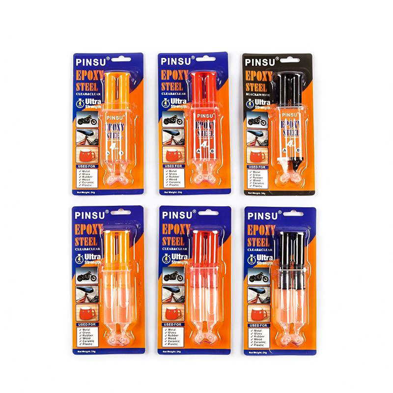Высокопрочный эпоксидный клей PINSU AB - промышленный класс для металла, пластика, дерева Высокопрочный эпоксидный клей PINSU AB - промышленный класс для металла, пластика, дерева